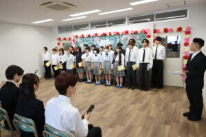 最近の学校の様子
