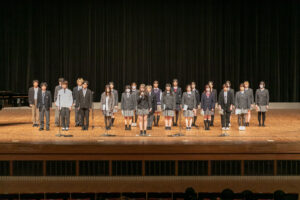 【校歌委員】後期卒業式&入学式に向けて